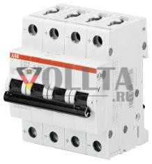 ABB Stotz-Kontakt S204M-K2UC, Автоматический выключатель K-Char., 10 кА, 2 А, 4П, 2CDS274061R0277