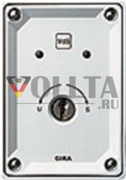 Gira 013500 панель переключателя с замком Сигнал тревоги VdS  для встроенный, внутренний