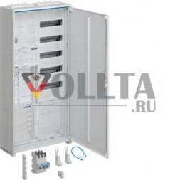Hager ZB32EH515W2 1ZP BKE-I APZ 1100мм 2поля. Полный шкаф