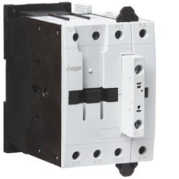 Контактор Hager EVN063E 4P 63A на AC-1 24 В постоянного тока