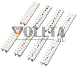 Phoenix Contact 1050033:0006 ZB 5, LGS: ТЕ ЖЕ НОМЕРА 6 Zackband