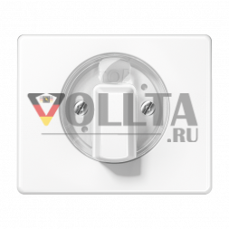 Крышка Jung SL1541WW для поворотного переключателя, окрашенный алюминий, серия SL, альпийский белый
