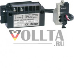 Hager HXE054H время отключения минимального напряжения v. h800-1600 3P 220-240VAC