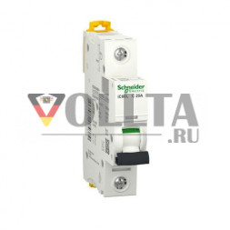 Schneider Electric A9F94120 IC60L 1-полюсный автоматический выключатель C20A