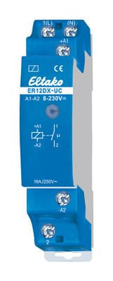 Eltako 22100002 ER12DX-UC переключающее реле 1 Замыкающий без потенциальный 16A 250V