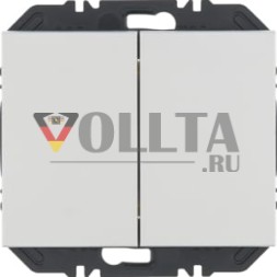 Berker 24127103 Enocean 2f K.5 алюминиевый матовый настенный радиопередатчик