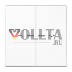 Jung LS995KO5PWW LS990 KNX кнопка, клавиша крышка, цвет: альпийский белый