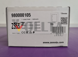  Рамка Zennio ZS55 черная 55мм 980000105