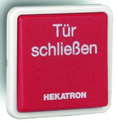 Hekatron 6500143 Кнопка ручного спуска , скрытый монтаж, HAT 02
