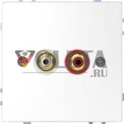 MERTEN MEG4350-6035 Розетка лотос белый Системный дизайн