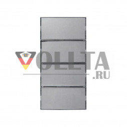 Berker 75164785 S1 KNX сенсорный четверной цвет:антрацит/алюминь