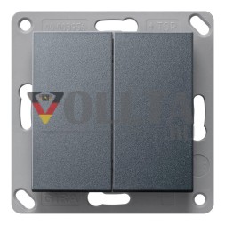 Gira 517828 2f KNX Sys55 anthr RF настенный передатчик