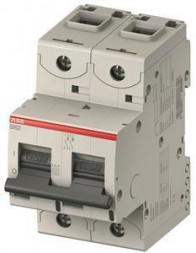 ABB Stotz-Kontakt S802N-C50, высокопроизводительный автоматический выключатель, 50A,C,400VAC=Icu 36kA,690VAC=Icu 4.5kA, 2P, 2CCS892001R0504