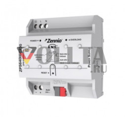 ZENNIO ZPS-640HIC230  источник питания  KNX plus 29VDC дополнительное вспомогательное напряжение 640mA