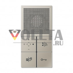 Jung TKISES2914 LS990 TKM Домофонная система внутреняя, Audio комфорт  цвет: благородная сталь