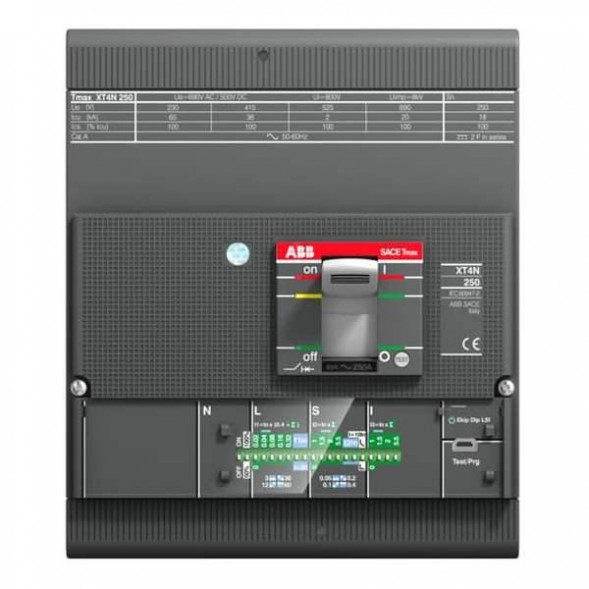 Автоматический выключатель ABB Stotz-Kontakt 1SDA075426R0001 XT4N 250 Ekip LSI In=100A 4p FF UL/CSA