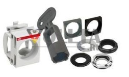 ABB Stotz-Kontakt KA1-8020, переднее кольцо пластиковое хромированное для кнопочных выключателей серии CombiLine-Compact, 1SFA616920R8020
