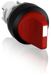 ABB Stotz-Kontakt M3SS2-10R, селекторный переключатель, активатор, красный, двусторонний возврат в положение B, 1SFA611211R1001