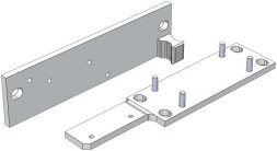 ABB Stotz-Kontakt 2TLA020039R0100 DALTON BRACKET 2 комплекта фитингов