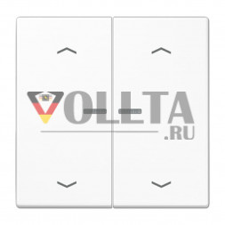 Jung LS995KO5MPWW LS990 KNX кнопка, клавиша крышка, цвет: альпийский белый
