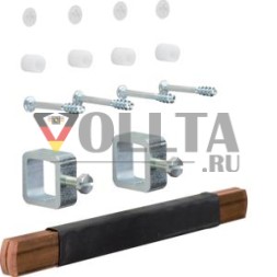Соединитель шин Hager UM05N универсальный 20x10 мм