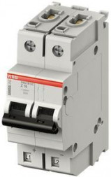 ABB Stotz-Kontakt S402M-UCZ25, Z,25A,250В DC,2-полюсный,Icu=10kA, 2CCS572001R1258