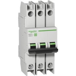Schneider Electric M9F53308 M9 C60BPR 3P 8A D UL489 миниатюрный автоматический выключатель