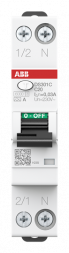 ABB Stotz-Kontakt 2CSR255163R1204 DS301CA-C20A/0.03 6kA 1P+N FI/LS выключатель