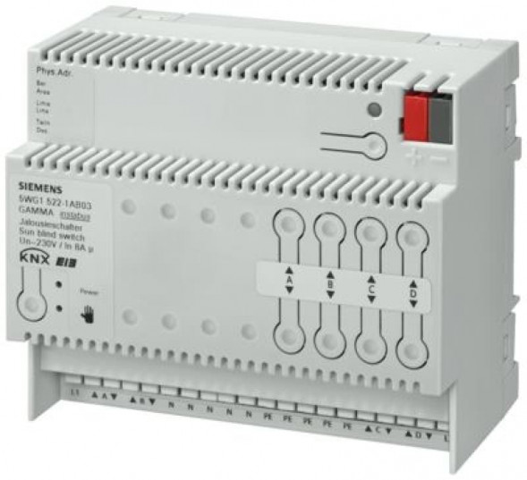 Siemens 5WG1522-1AB03 N522/03 актор для жалюзи четверная 8А