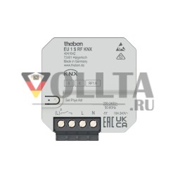 Theben 4941642 KNX 1-канальный для электронагревателей DataSecure, скрытый коммутационный актуатор