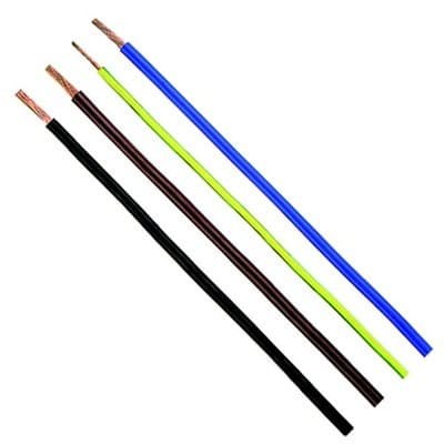 Aderleitung flexibel H07V-K 1,5mm цвет: коричневый 100 метр.