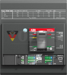 ABB Stotz-Kontakt XT2S 160 Ekip LSI In=100A 4p FF, XT2S 160 EkiP LSI IN=100A 4P FF Компактный автоматический выключатель Tmax XT2, 1SDA067848R0001