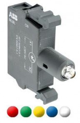 ABB Stotz-Kontakt MLBL-08BL, световой элемент с фиксированным встроенным светодиодом синего цвета, 380 В переменного тока, 1SFA611621R2084