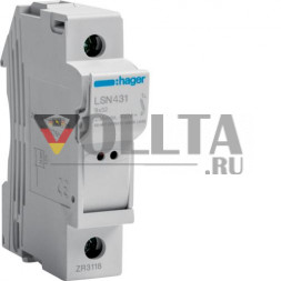 Предохранительный элемент Hager LSN431 1P 25A 400V L32 1M с подсветкой