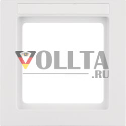 Berker 10116199 рамка 1f. плоская для канала, Q.9, с BSF, pw