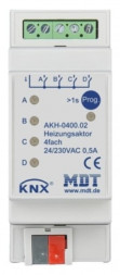 MDT AKH-0400.02 актор для обогревателя, четверная 24-230V