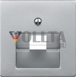 Merten 298360 System M Телефон UAE/IAE/ISDN крышка, цвет: алюминевый, тон: матовый