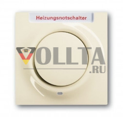 Busch-Jaeger 1789H-72-101 Impuls Отопитель-аварийный выключатель крышка, цвет:слоновая кость