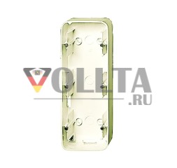 Busch-Jaeger 1703-212 корпус для поверхностного монтажа, 3-х канальный корпус белый