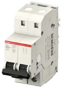 ABB Stotz-Kontakt S402E-B6, автоматический выключатель B, 6A, 6kA, 2P, втычной, 2CCS552001R0065