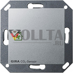 Gira 238126 System55 CO2-Sensor цвет: алюминевый