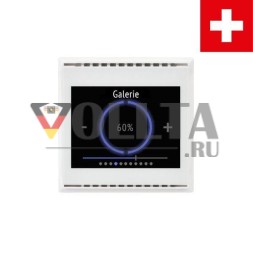 Контроллер комнаты Elsner Cala Touch KNX T 3.x CH чисто белый RAL9010