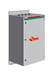 ABB Stotz-Kontakt OT400DTRR3AZ, выключатель безопасности ЭМС 3-полюсный 220 кВт 400 В с красно-желтой ручкой, 1SCA022742R3700