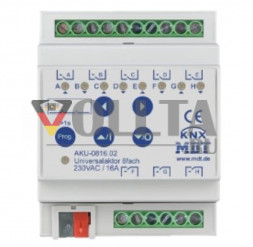 MDT AKU-0816.02 Модуль  релейный KNX 8-ой  REG 16А,