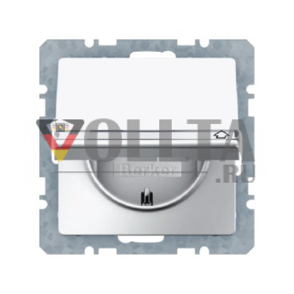 Berker 47466089 Q1 SCHUKO-розетка  16А, цвет:полярная белизна