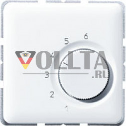 Jung TRCD246PT CD500 Регулятор температуры помещения, переключатель цвет: платина