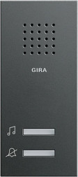Gira 120028 System55 Gong накладной, для наружного монтажа цвет:антрацит