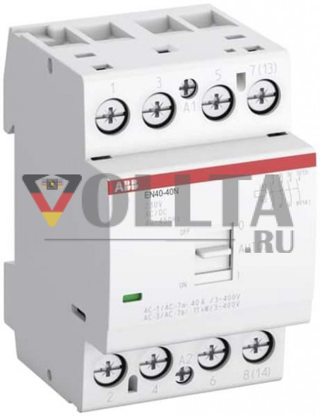 Busch-Jaeger 4TQB116464R0000 VID404006 4S/0O 230 В переменного тока 4 шт. установочный контактор