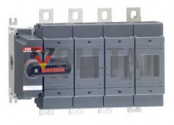 ABB Stotz-Kontakt OS250D04N2K, выключатель нагрузки для предохранителя, 4-полюсный, 250 А с ручкой прямого монтажа, 1SCA022763R6440