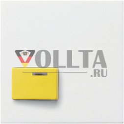Gira 024727 System55 кнопка отключения, крышка, цвет:чисто белый, тон: матовый